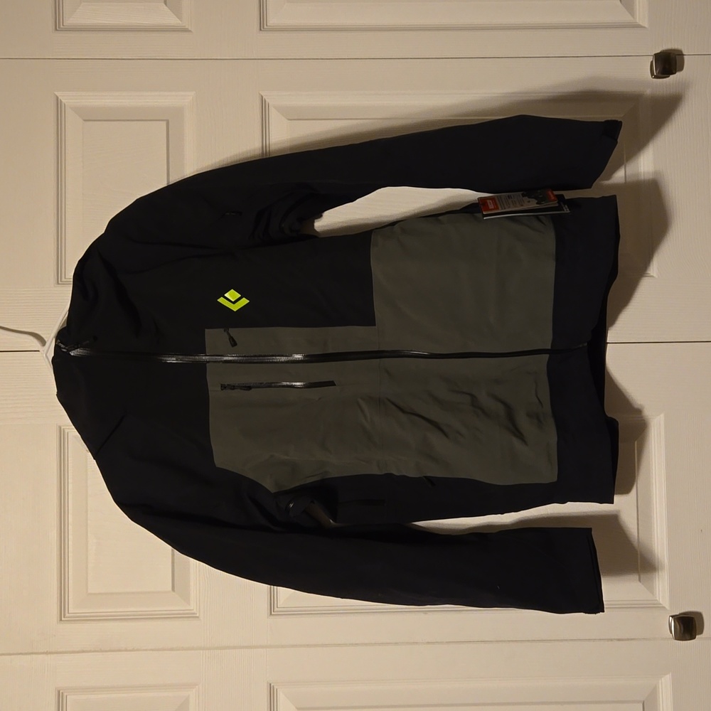 Black Diamond Recon Stretch Pro Shell, Men's Medium, Black-Tundra